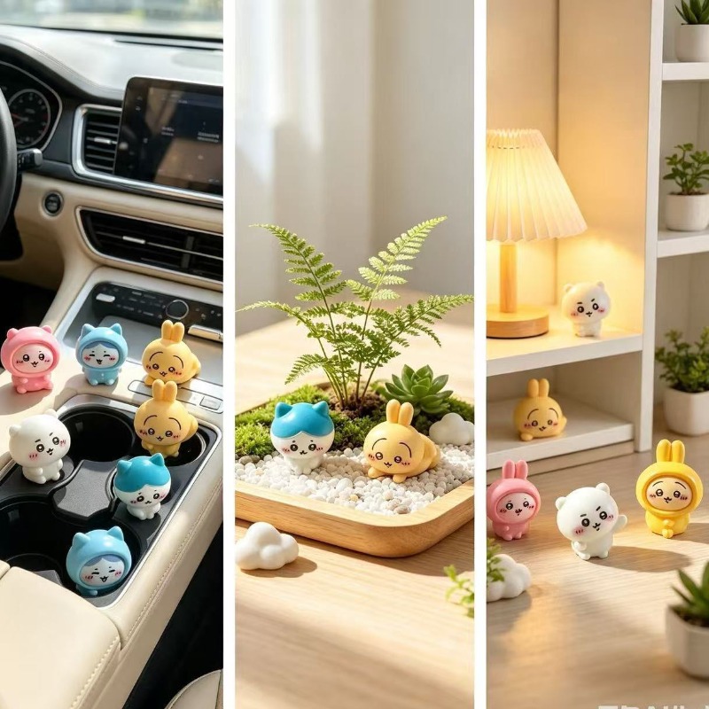 Figura en miniatura de Chiikaw - Car Accessories Japanese reseña y precio