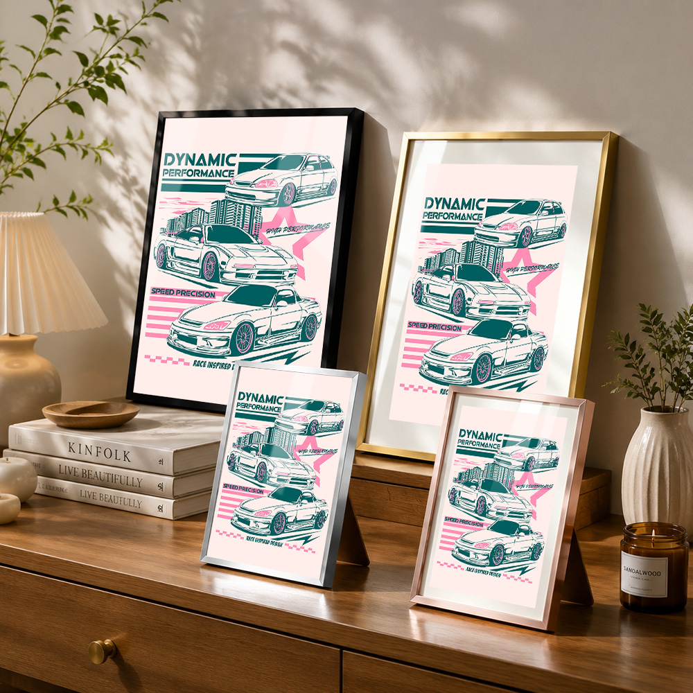 Póster Metálico de Coche JDM c - Car Mirror reseña y precio